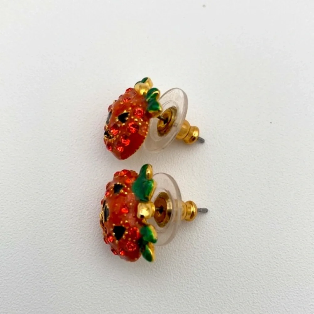 Kirks Folly Jack-o’-lantern Earrings